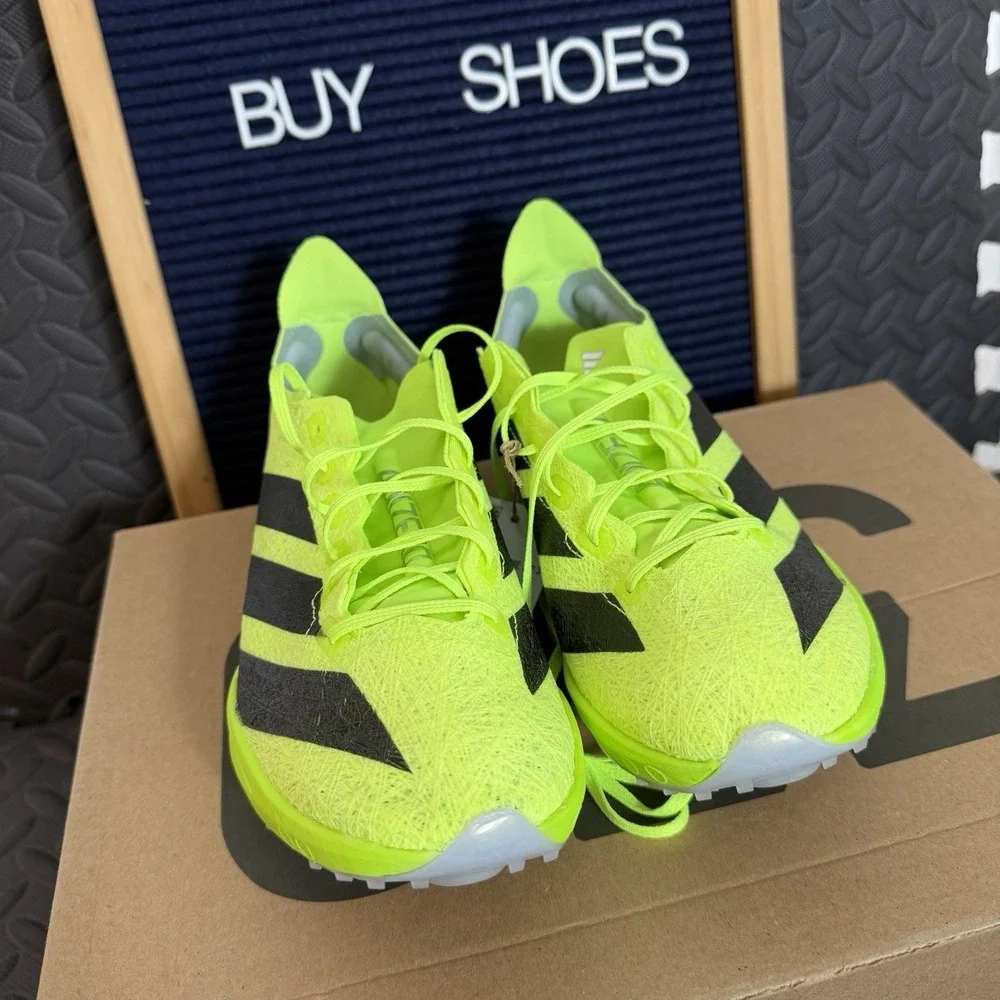 Adidas Adizero Prime SP 3 Strung Spikes Men Size 8 / Women Size 9 Lucid Green